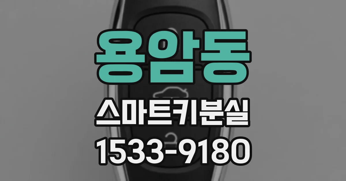 용암동 스마트키분실