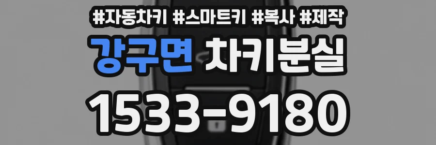 강구면 차키분실