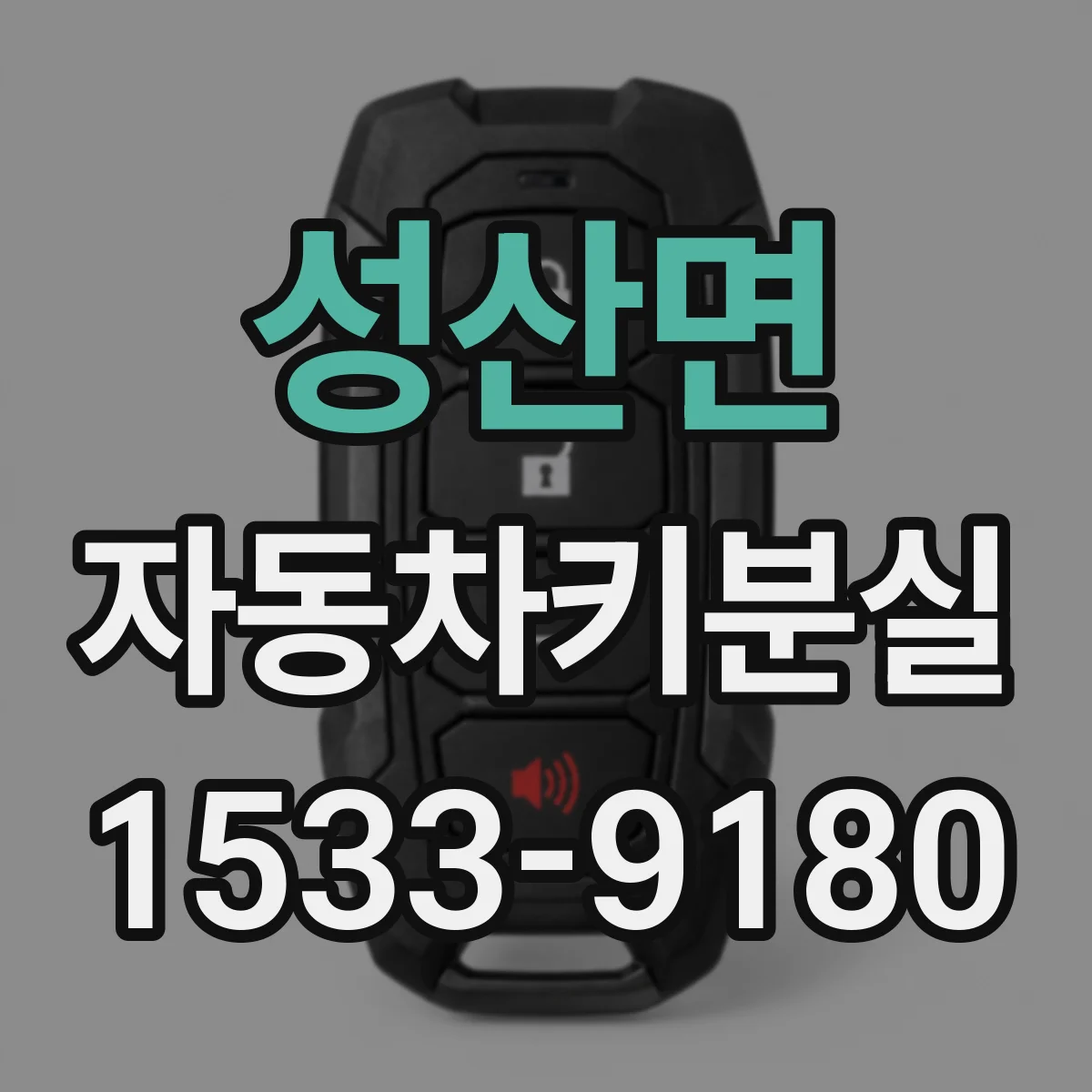 성산면 자동차키분실