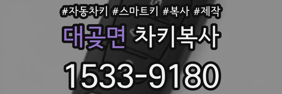 대곶면 차키복사