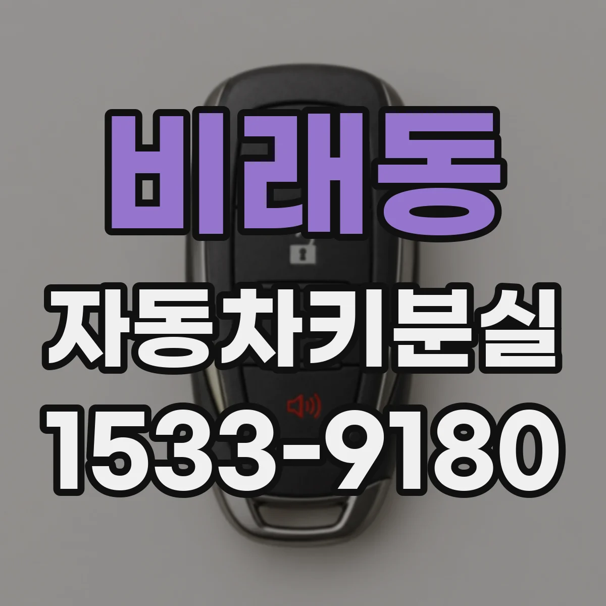 비래동 자동차키분실