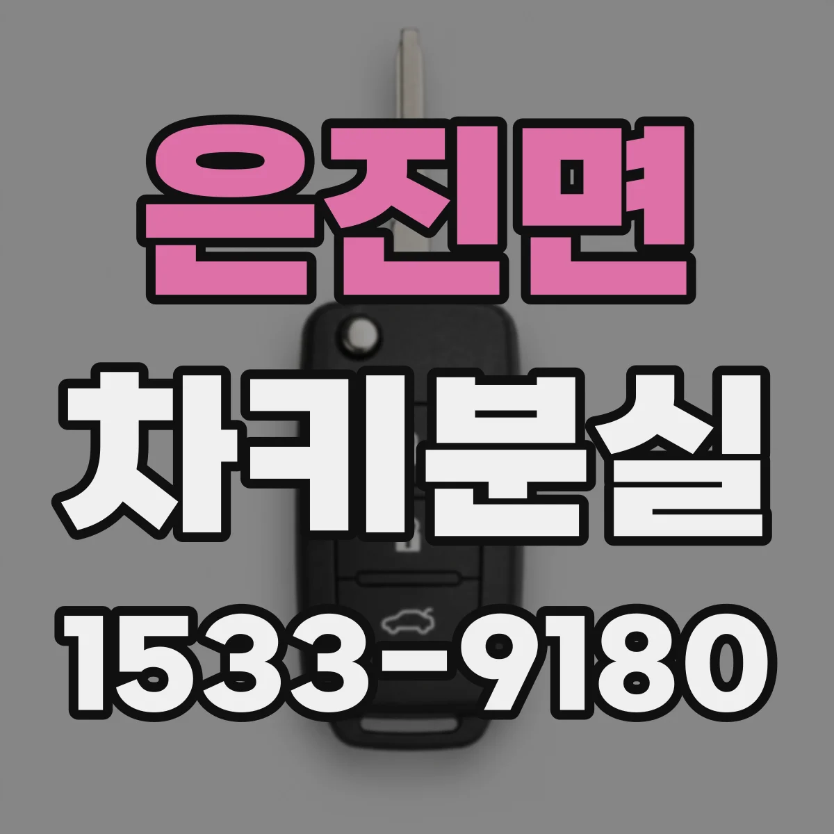 은진면 차키분실