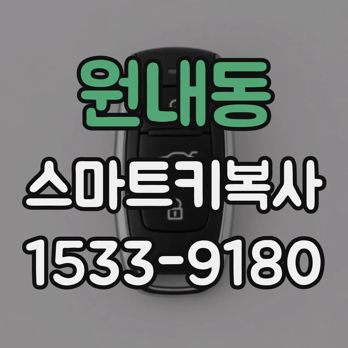 원내동 스마트키복사