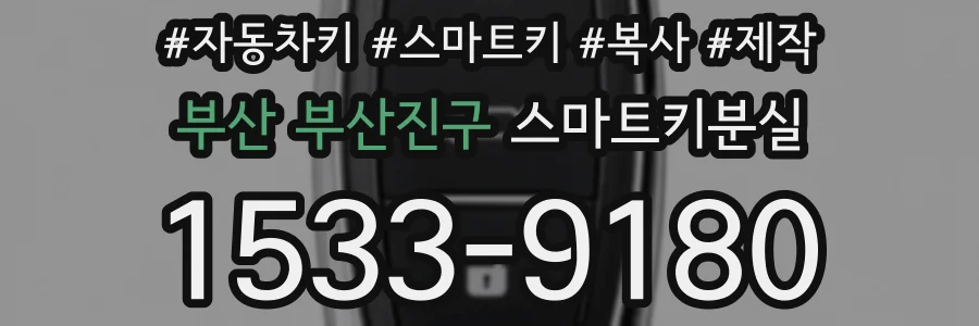 부산 부산진구 스마트키분실