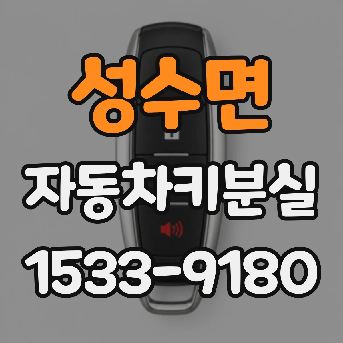 성수면 자동차키분실