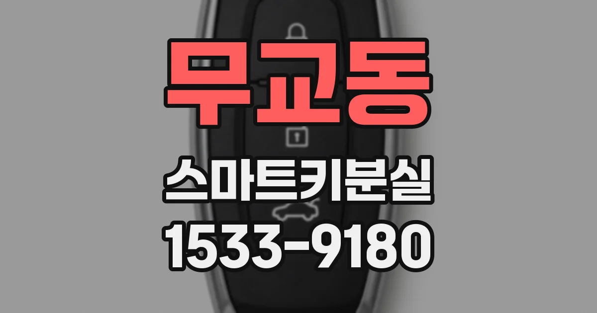 무교동 스마트키분실