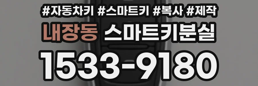 내장동 스마트키분실