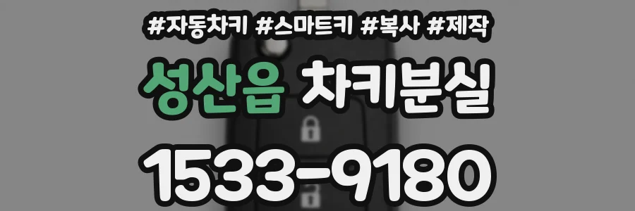 성산읍 차키분실