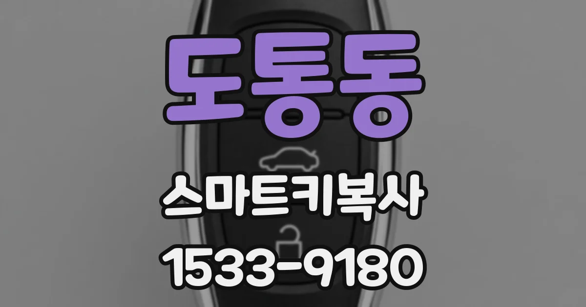 도통동 스마트키복사