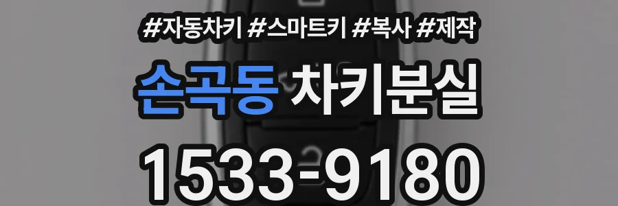 손곡동 차키분실