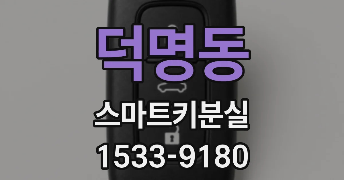 덕명동 스마트키분실
