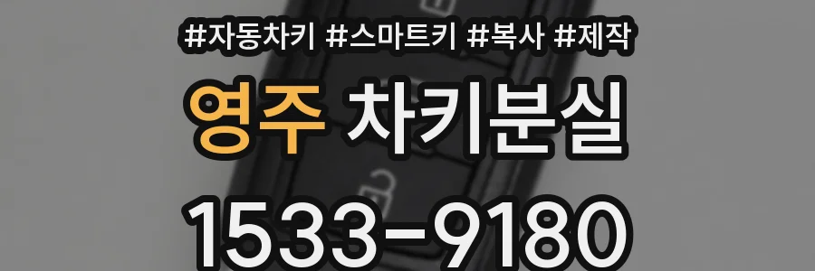영주 차키분실