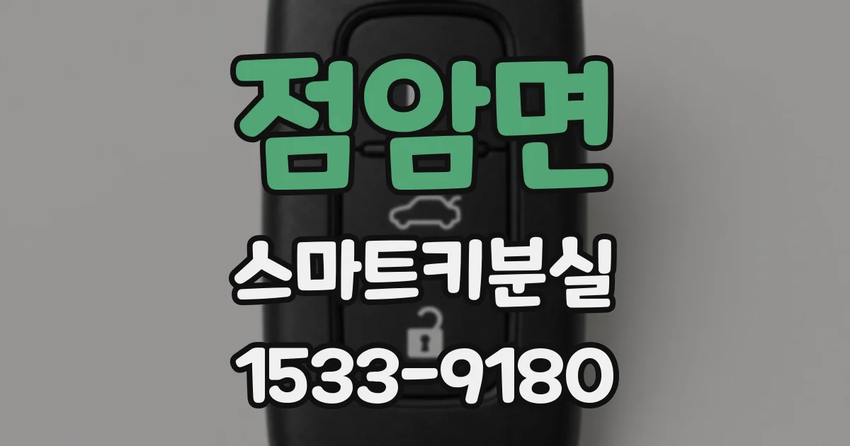 점암면 스마트키분실