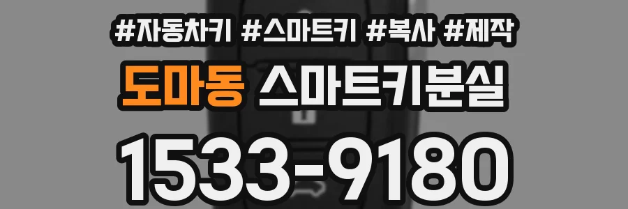 도마동 스마트키분실