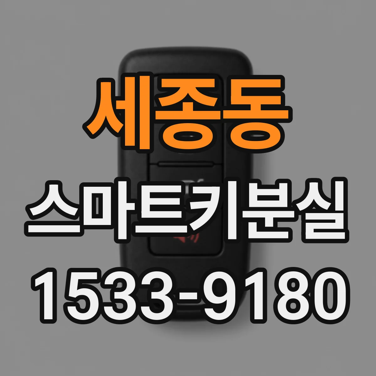 세종동 스마트키분실