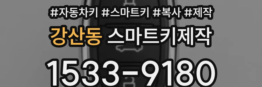 강산동 스마트키제작
