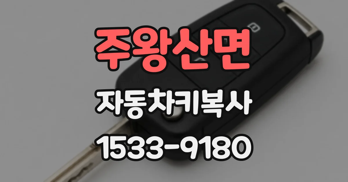 주왕산면 자동차키복사