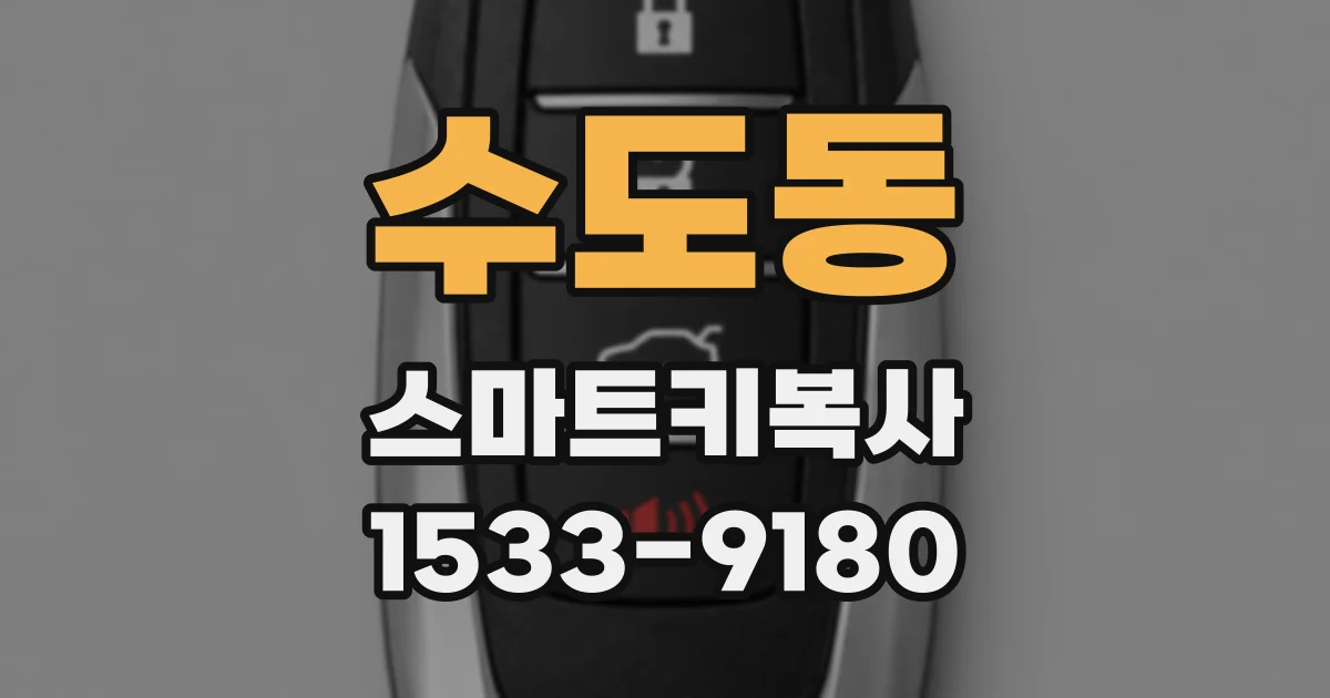 수도동 스마트키복사