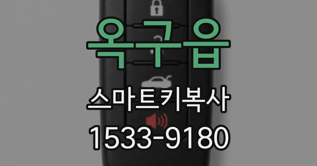 옥구읍 스마트키복사
