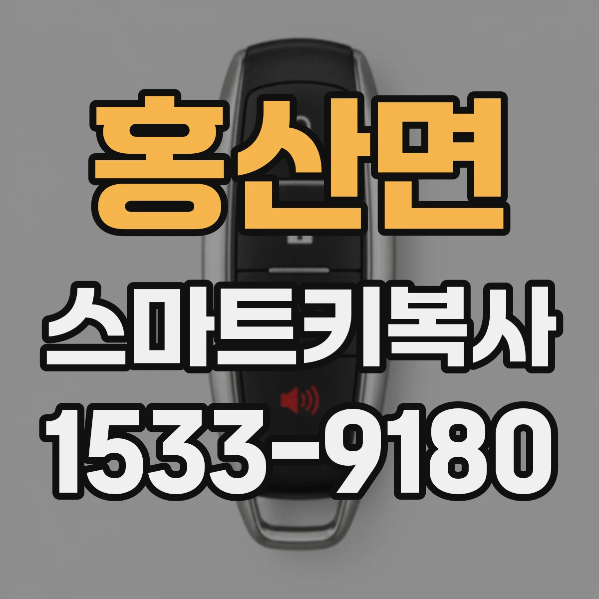 홍산면 스마트키복사
