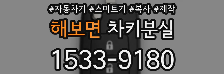 해보면 차키분실