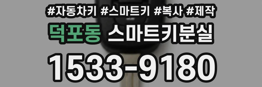덕포동 스마트키분실
