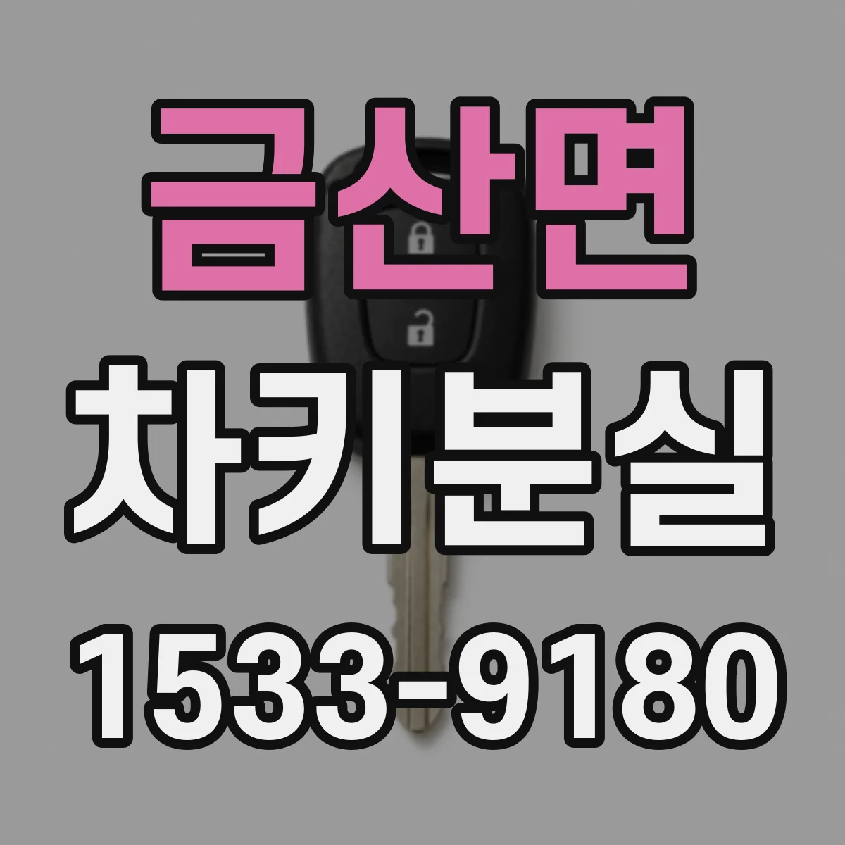 금산면 차키분실