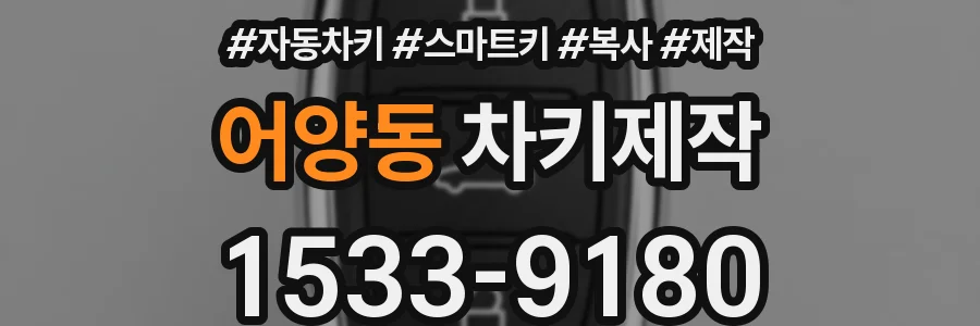 어양동 차키제작