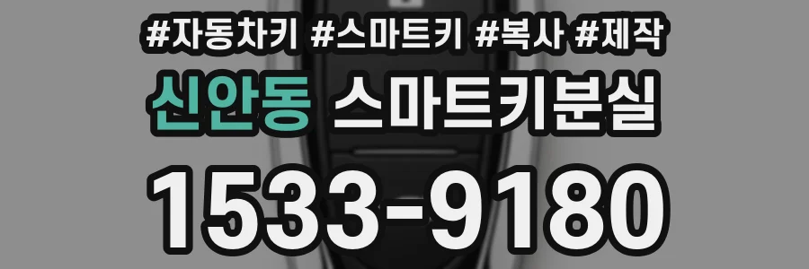 신안동 스마트키분실