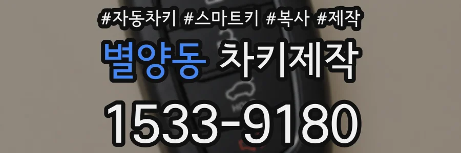 별양동 차키제작