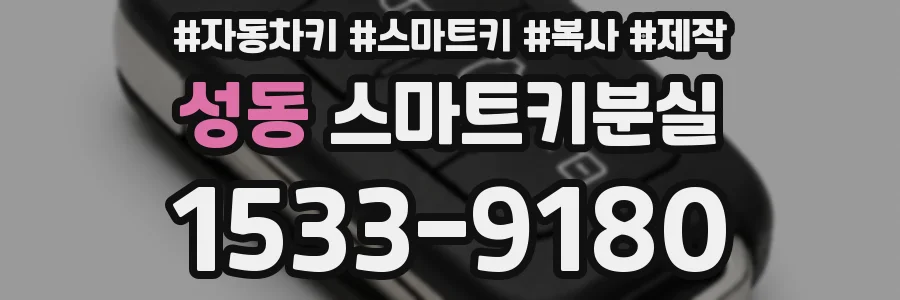 성동 스마트키분실