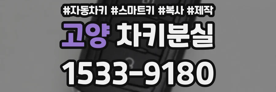 고양 차키분실