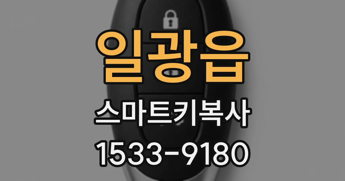 일광읍 스마트키복사