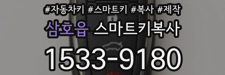 삼호읍 스마트키복사