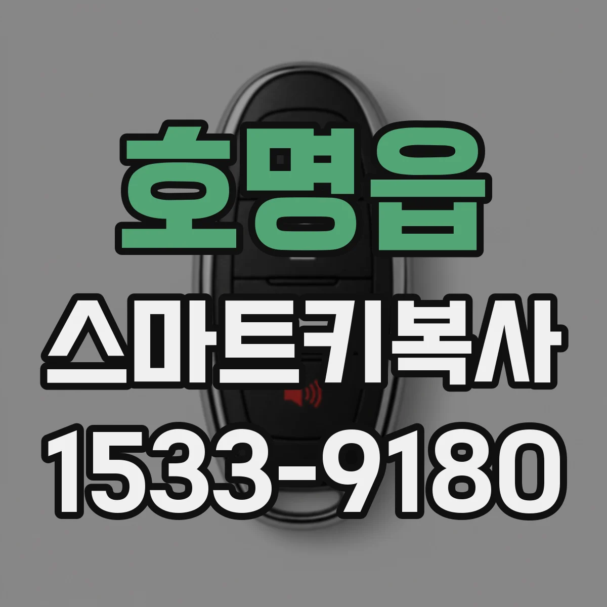 호명읍 스마트키복사