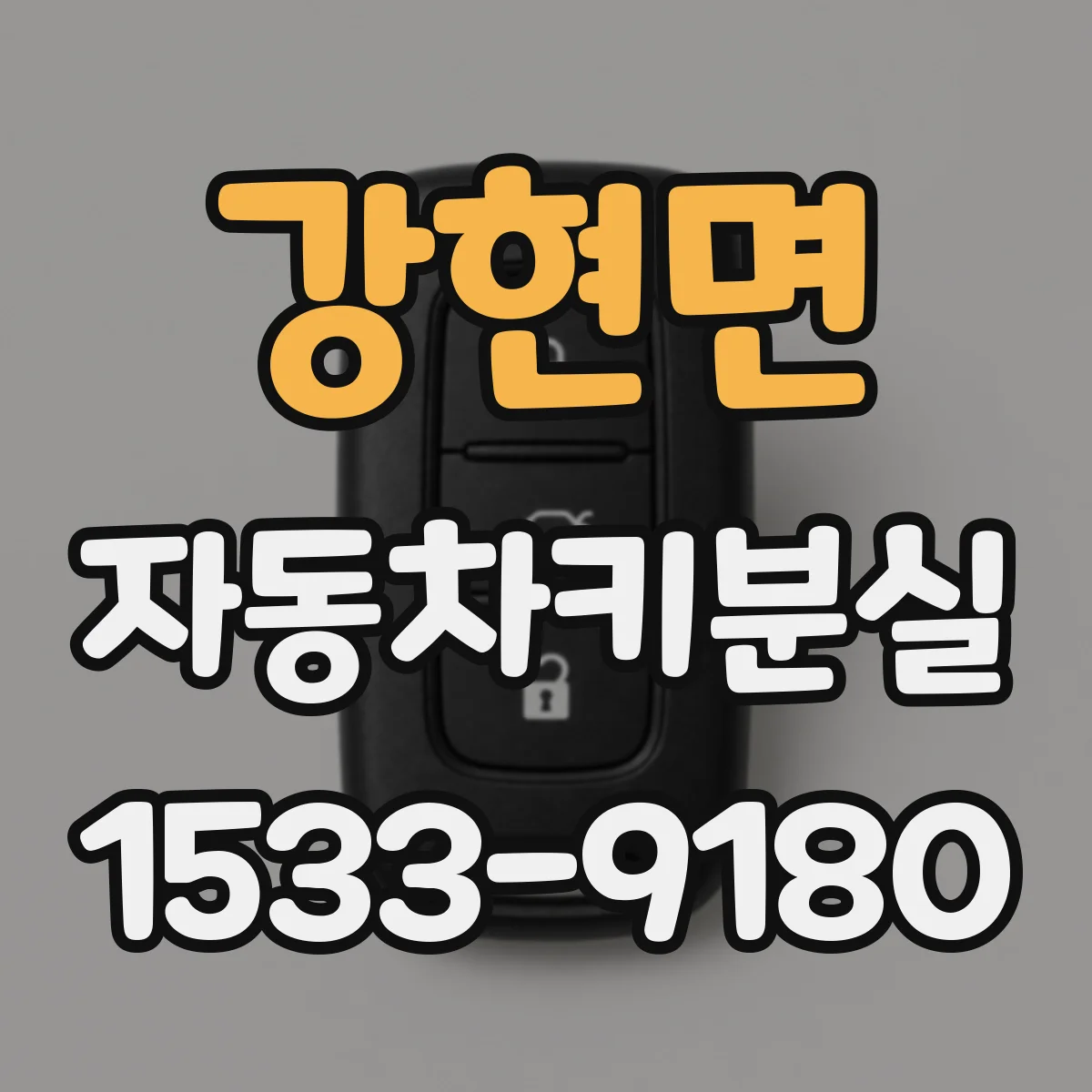 강현면 자동차키분실