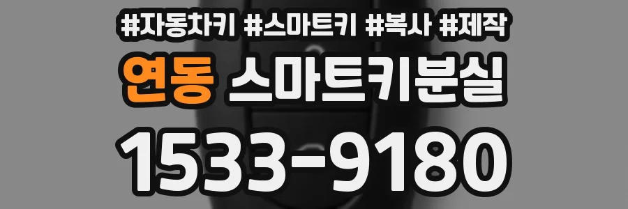 연동 스마트키분실