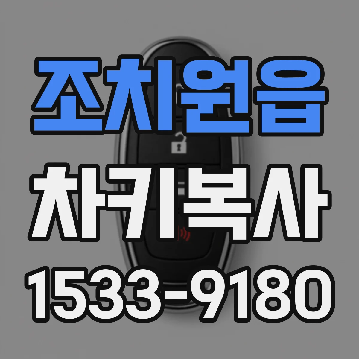 조치원읍 차키복사