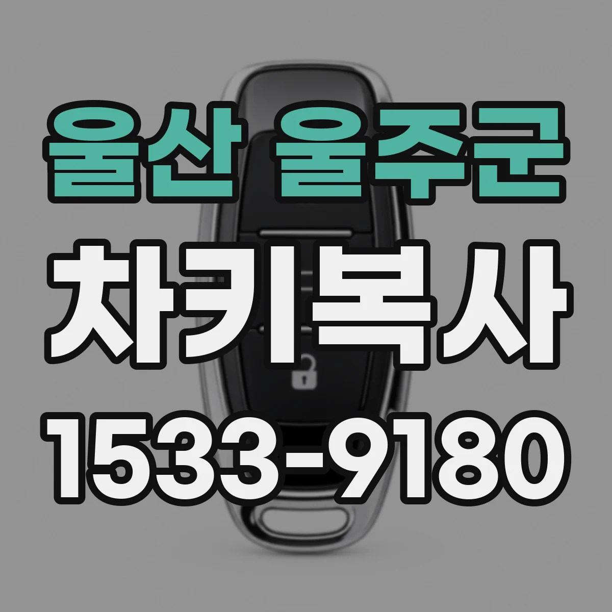 울산 울주군 차키복사