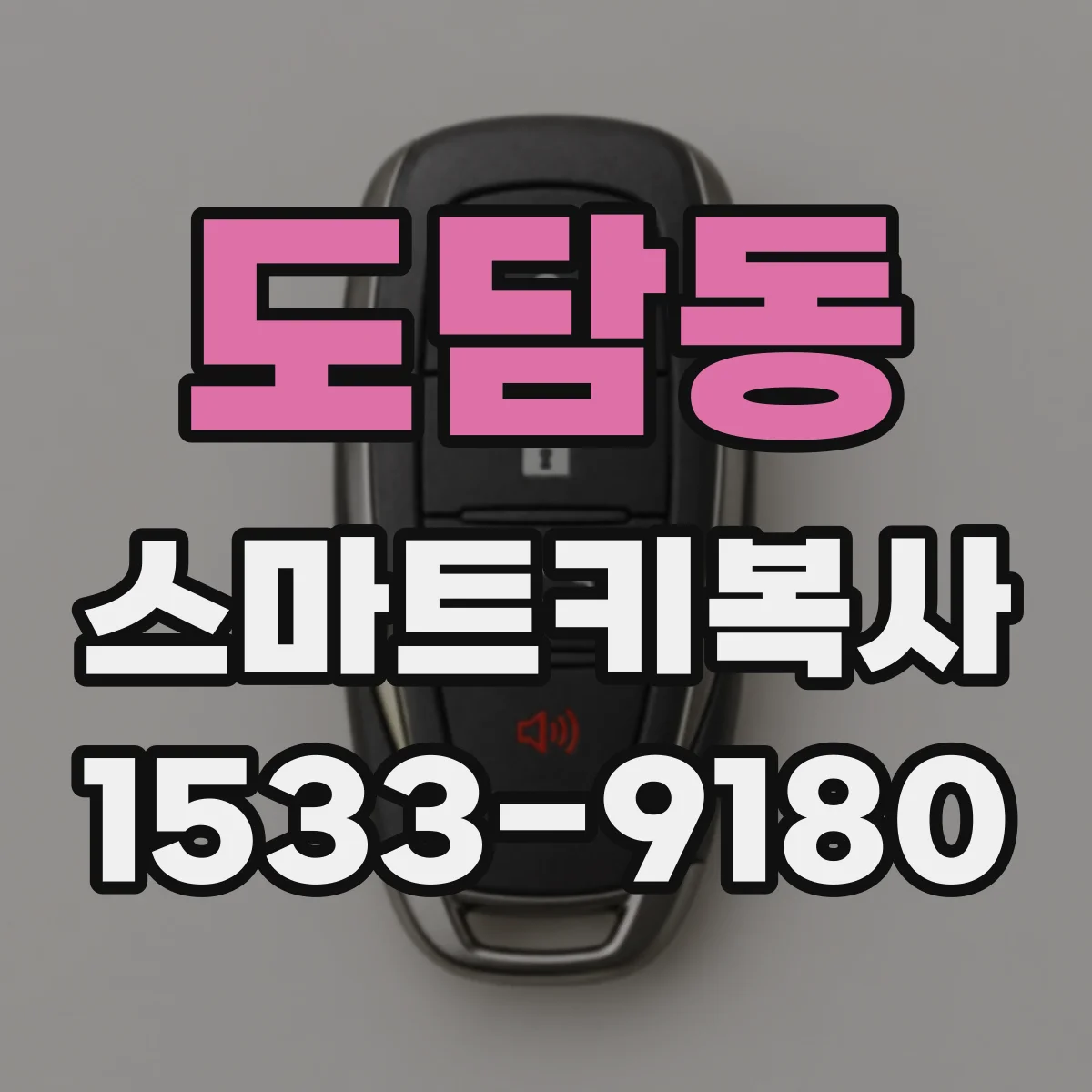 도담동 스마트키복사