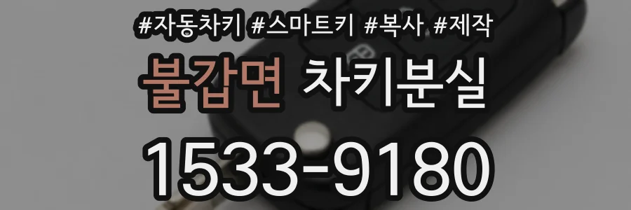불갑면 차키분실