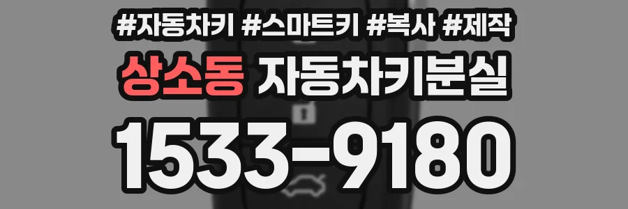상소동 자동차키분실