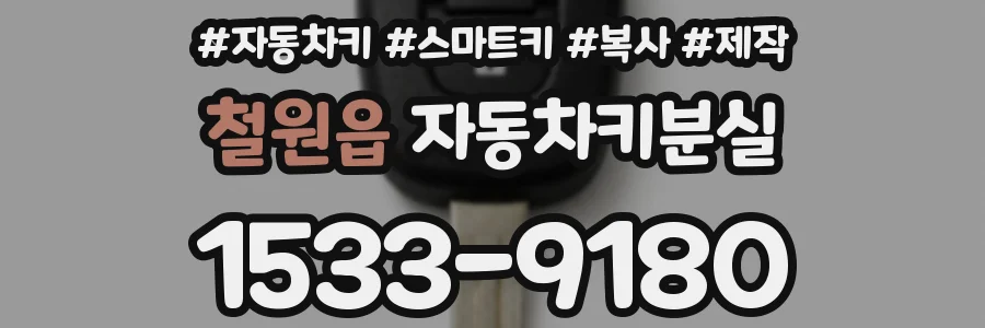 철원읍 자동차키분실