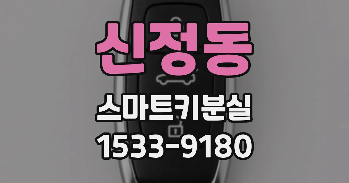 신정동 스마트키분실
