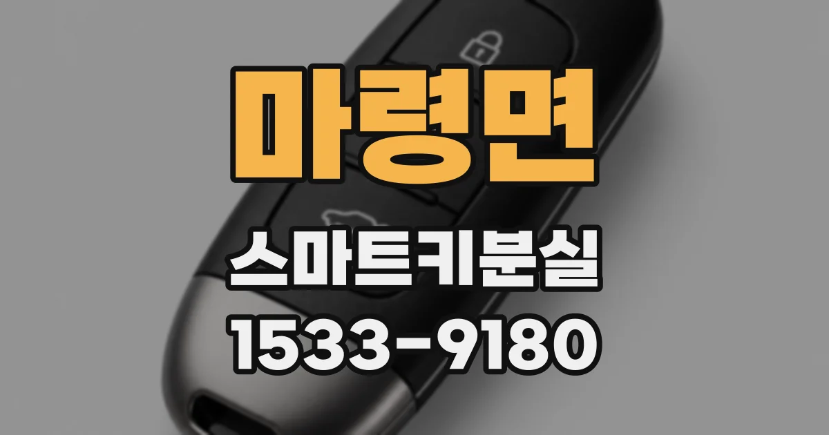 마령면 스마트키분실