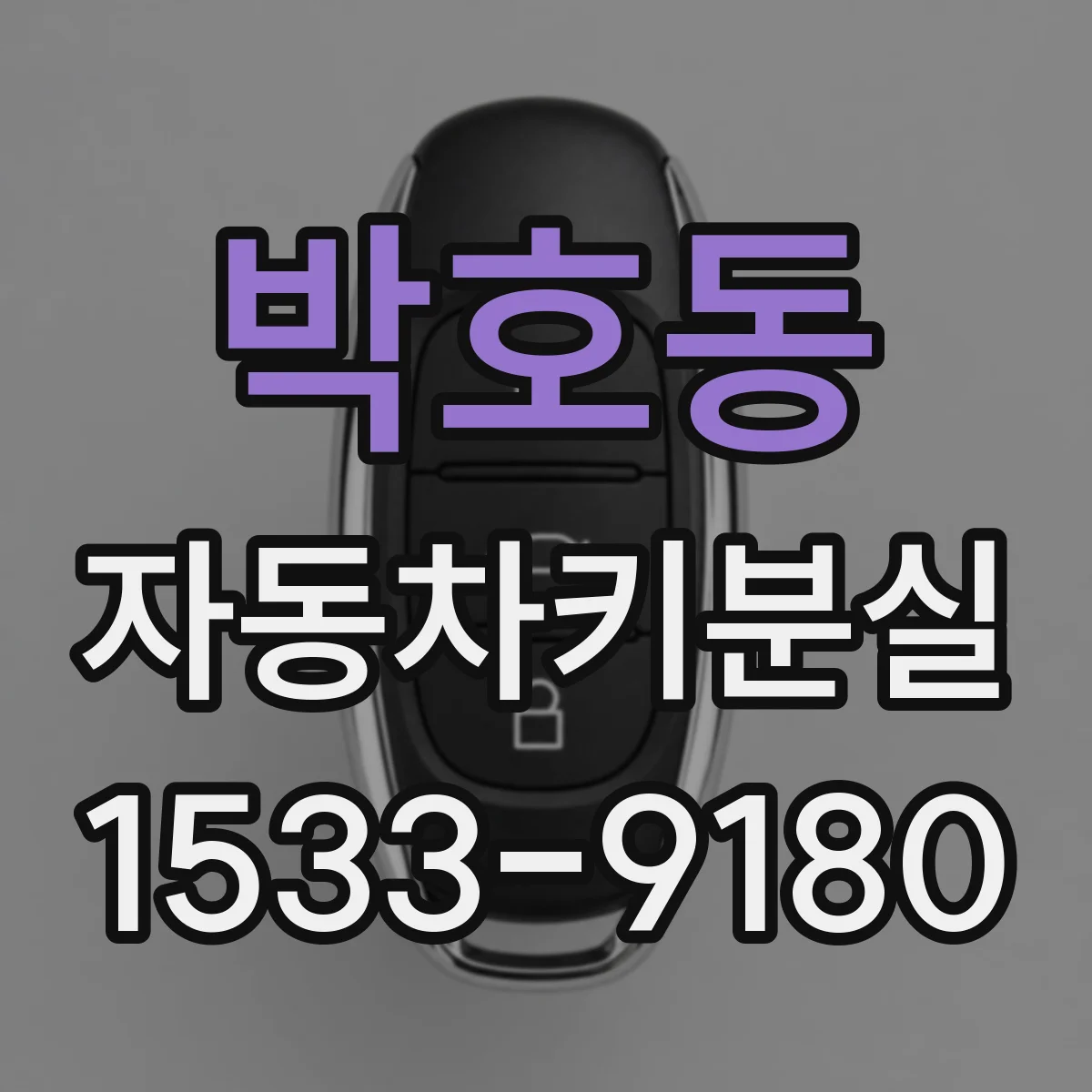 박호동 자동차키분실