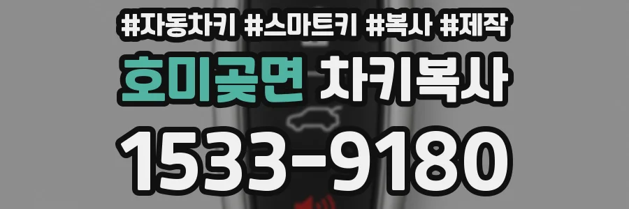 호미곶면 차키복사