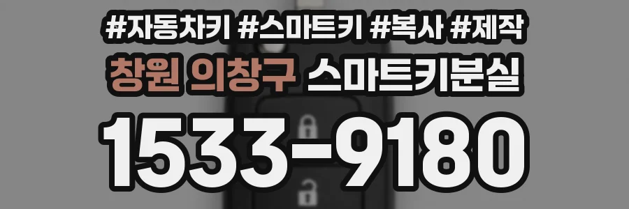 창원 의창구 스마트키분실