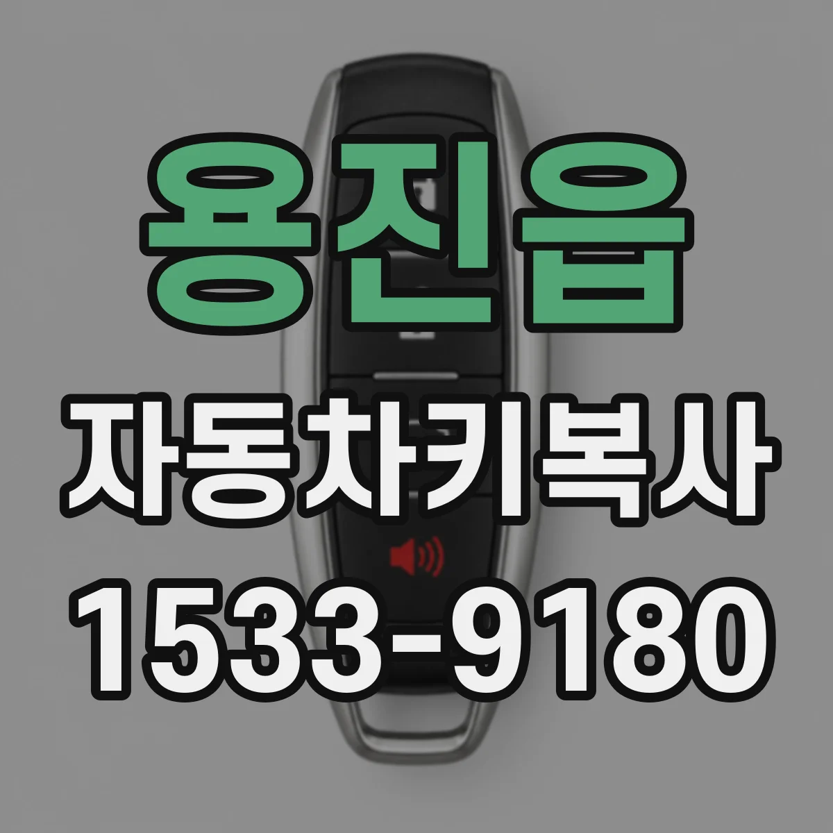 용진읍 자동차키복사