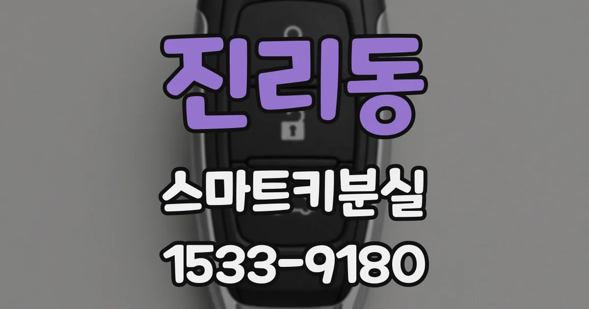 진리동 스마트키분실